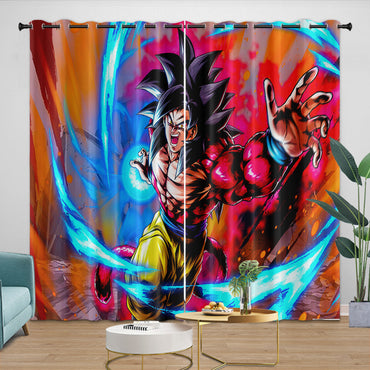 Dragon Ball GT Curtains Blackout Window Drapes Room Decoration (ONLINE ORDER ONLY)