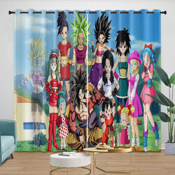 Dragon Ball GT Curtains Blackout Window Drapes Room Decoration (ONLINE ORDER ONLY)