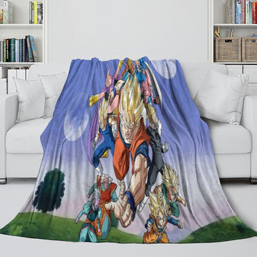 Dragon Ball KAI Blanket Flannel  Kids Room Throw (ONLINE ORDER ONLY)