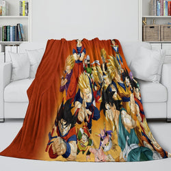 Dragon Ball KAI Blanket Flannel Throw Room Decoration (ONLINE ORDER ONLY)