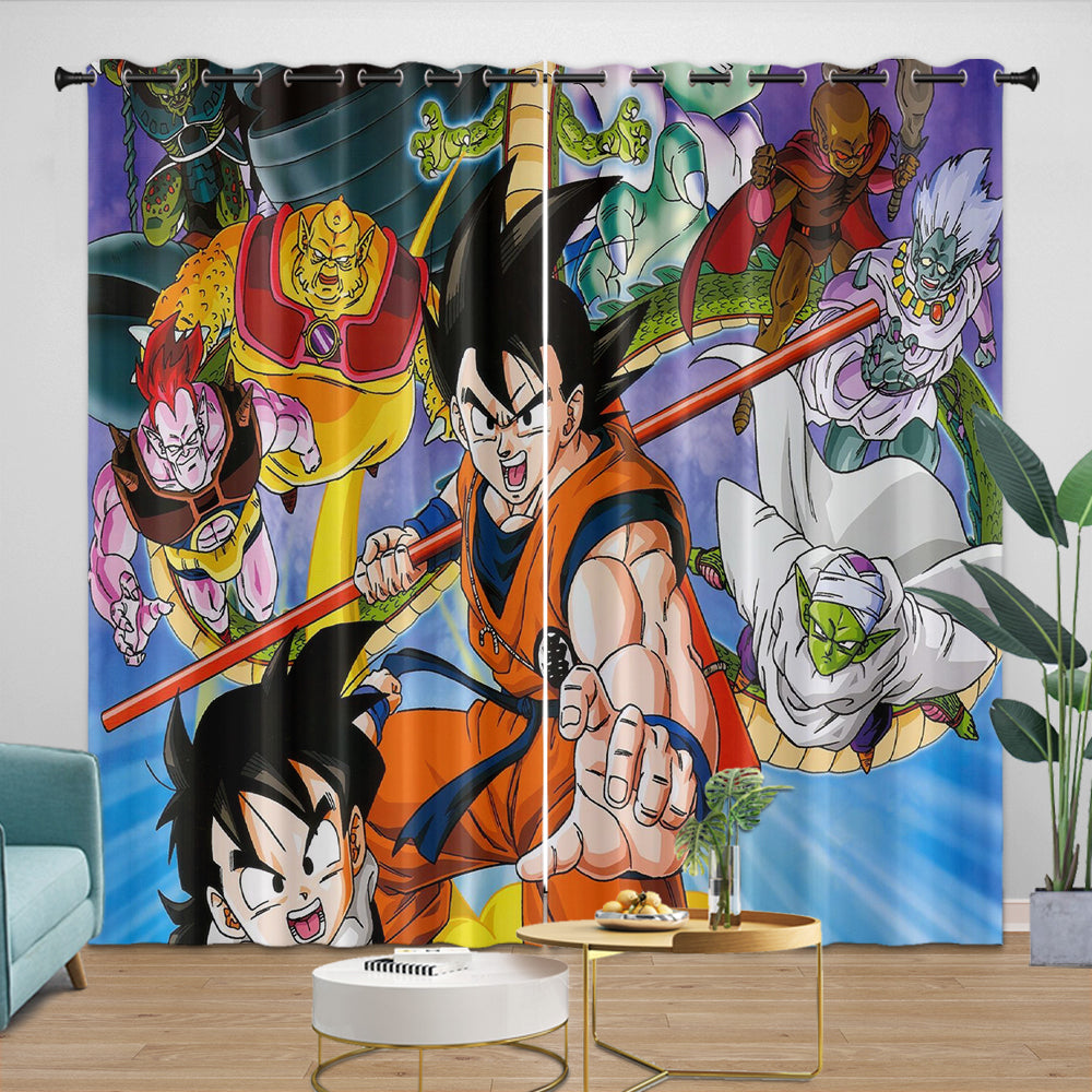 Dragon Ball KAI Curtains Blackout Window Drapes Room Decoration (ONLINE ORDER ONLY)