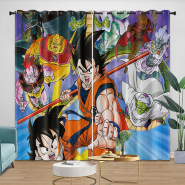 Dragon Ball KAI Curtains Blackout Window Drapes Room Decoration (ONLINE ORDER ONLY)