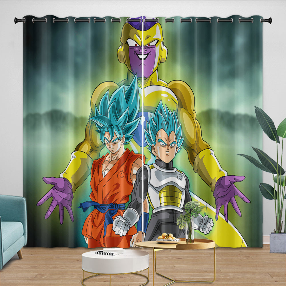 Dragon Ball KAI Curtains Blackout Window Kids Room Drapes (ONLINE ORDER ONLY)