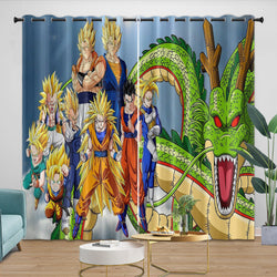 Dragon Ball KAI Curtains Blackout Window Kids Room Drapes (ONLINE ORDER ONLY)