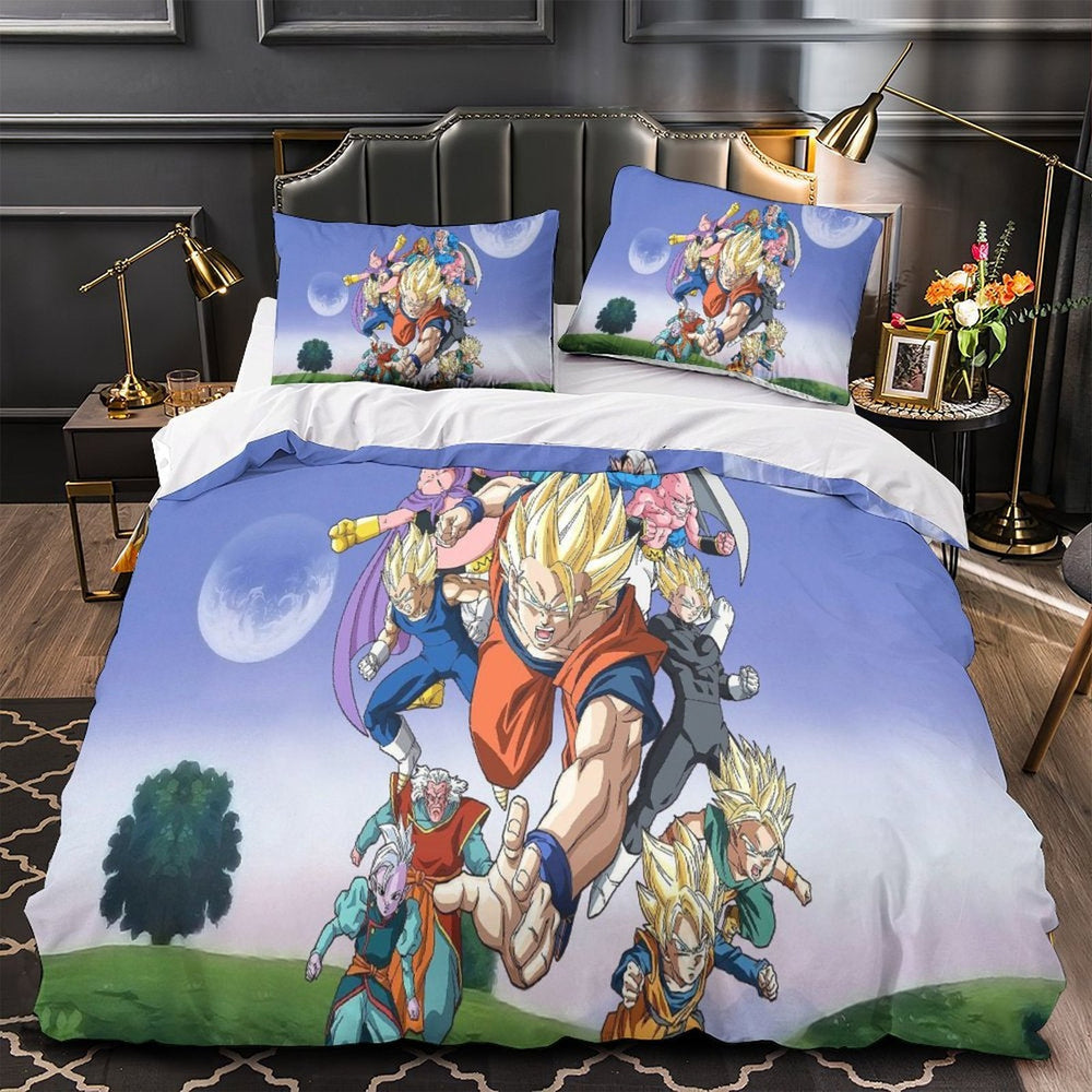 Dragon Ball KAI Duvet Cover Kids Room Bedding Set Without Filler (ONLINE ORDER ONLY)