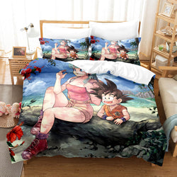 Dragon Ball Son Goku Bedding Sets Quilt Cover Without Filler (Online Order Only)