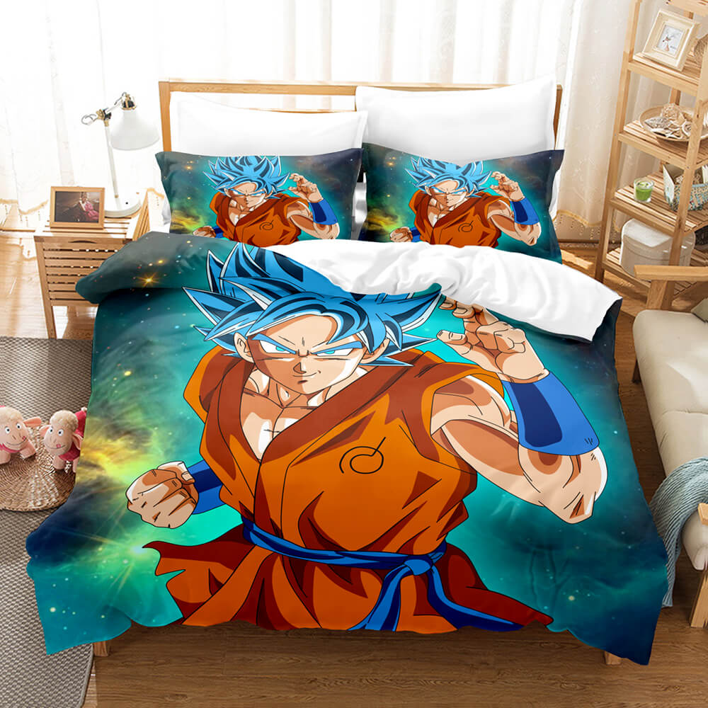 Dragon Ball Son Goku Bedding Sets Quilt Cover Without Filler (Online Order Only)