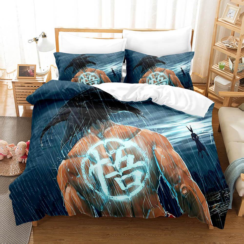 Dragon Ball Son Goku Kakarotto Bedding Set Duvet Cover (Online Order Only)
