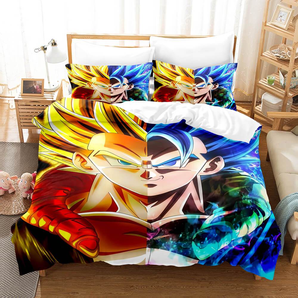 Dragon Ball Son Goku Kakarotto Bedding Set Duvet Cover (Online Order Only)