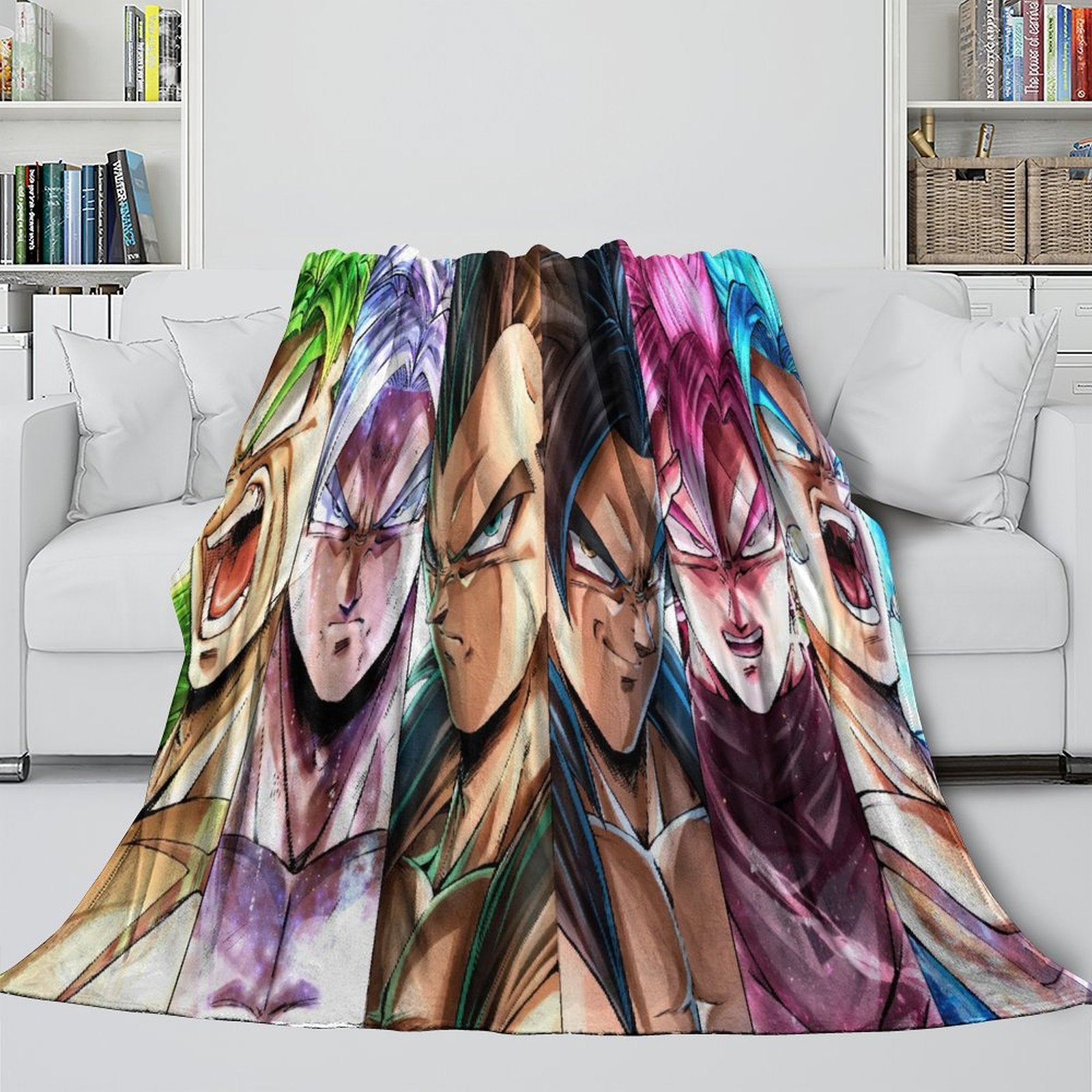 Dragon Ball Super Blanket Flannel  Kids Room Throw (ONLINE ORDER ONLY)