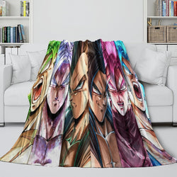 Dragon Ball Super Blanket Flannel  Kids Room Throw (ONLINE ORDER ONLY)
