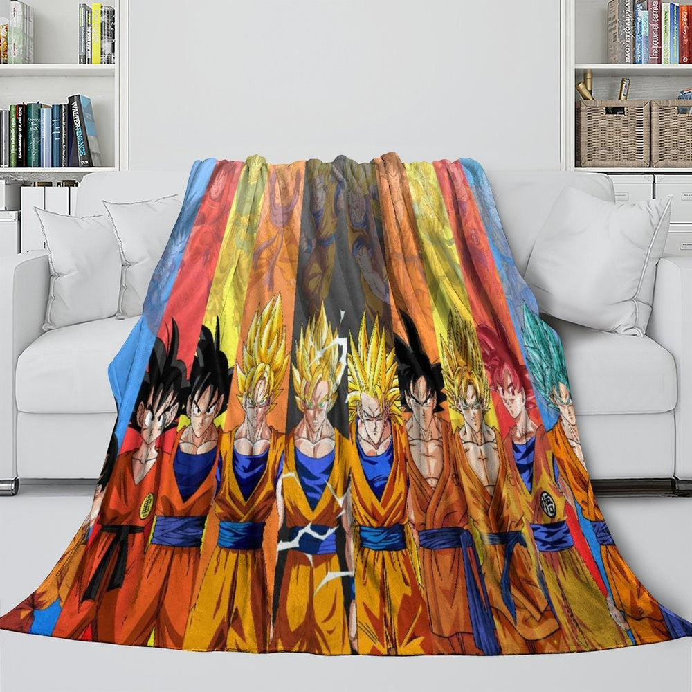 Dragon Ball Super Blanket Flannel  Kids Room Throw (ONLINE ORDER ONLY)