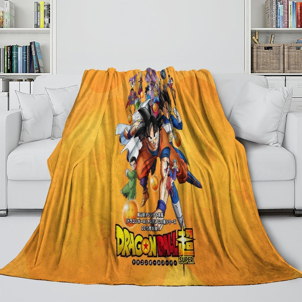 Dragon Ball Super Blanket Flannel Throw Room Decoration (ONLINE ORDER ONLY)