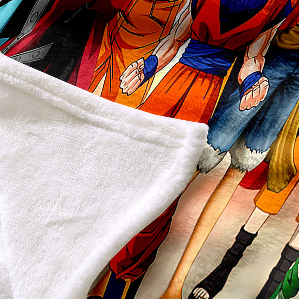 Dragon Ball Super Blanket Flannel Throw Room Decoration (Online Order Only)