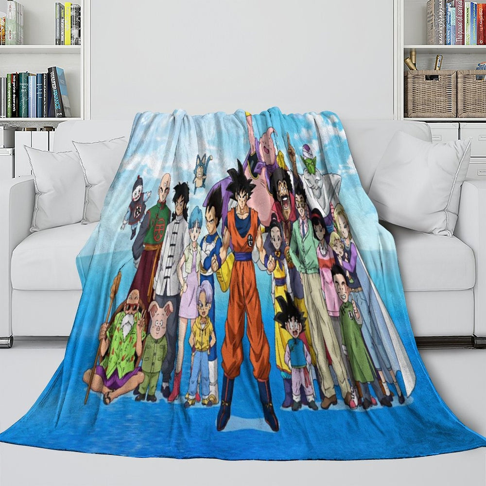 Dragon Ball Super Blanket Flannel Throw Room Decoration (ONLINE ORDER ONLY)