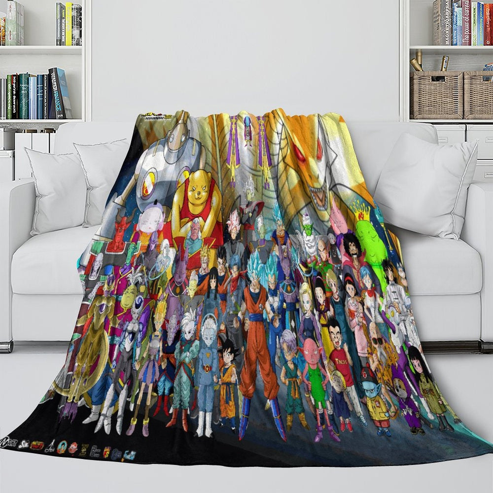 Dragon Ball Super Blanket Flannel Throw Room Decoration (ONLINE ORDER ONLY)