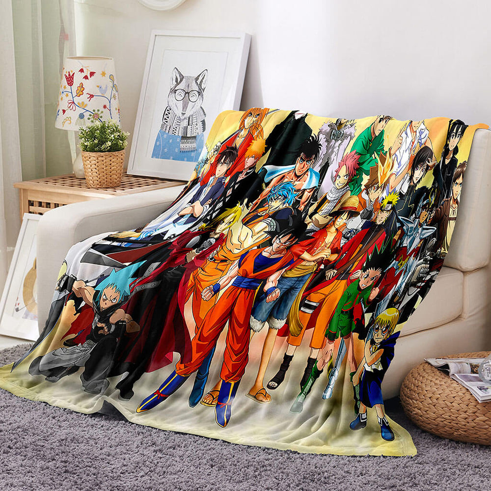 Dragon Ball Super Blanket Flannel Throw Room Decoration (Online Order Only)