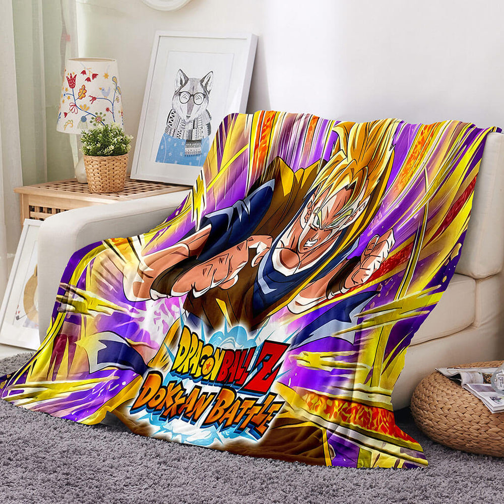 Dragon Ball Super Blanket Flannel Throw Room Decoration (Online Order Only)