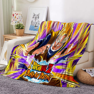 Dragon Ball Super Blanket Flannel Throw Room Decoration (Online Order Only)