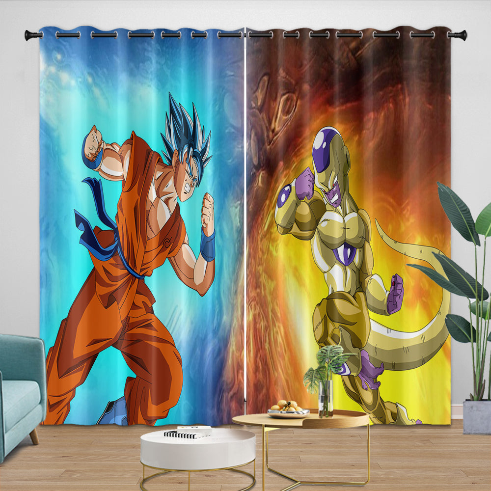 Dragon Ball Super Curtains Blackout Window Drapes Room Decoration (ONLINE ORDER ONLY)