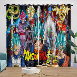 Dragon Ball Super Curtains Blackout Window Drapes Room Decoration (ONLINE ORDER ONLY)