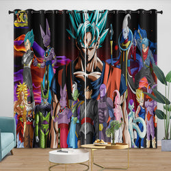 Dragon Ball Super Curtains Blackout Window Drapes Room Decoration (ONLINE ORDER ONLY)