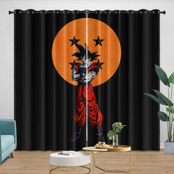 Dragon Ball Super Curtains Blackout Window Kids Room Drapes (ONLINE ORDER ONLY)