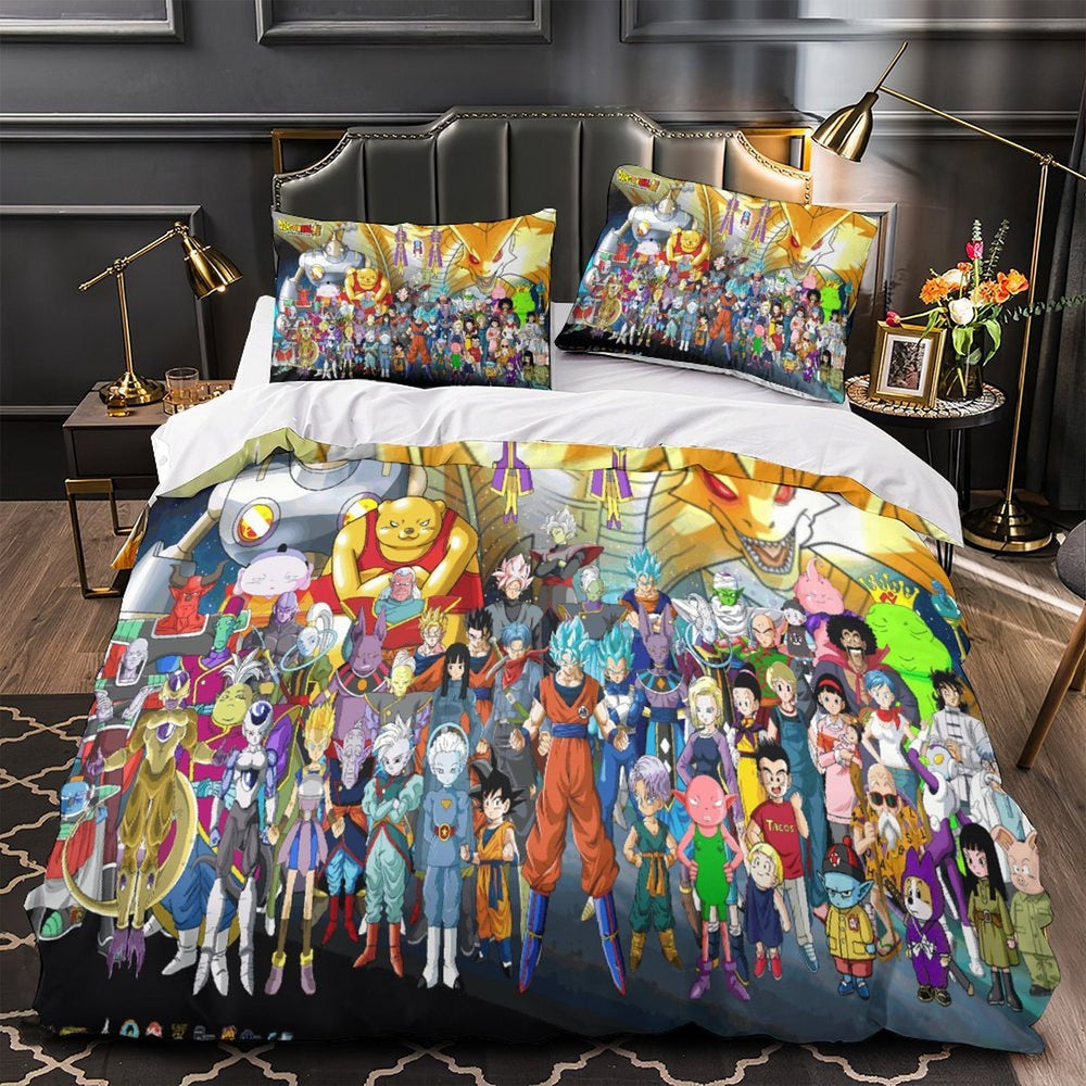 Dragon Ball Super Duvet Cover Bedding Set Without Filler (ONLINE ORDER ONLY)
