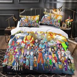 Dragon Ball Super Duvet Cover Bedding Set Without Filler (ONLINE ORDER ONLY)