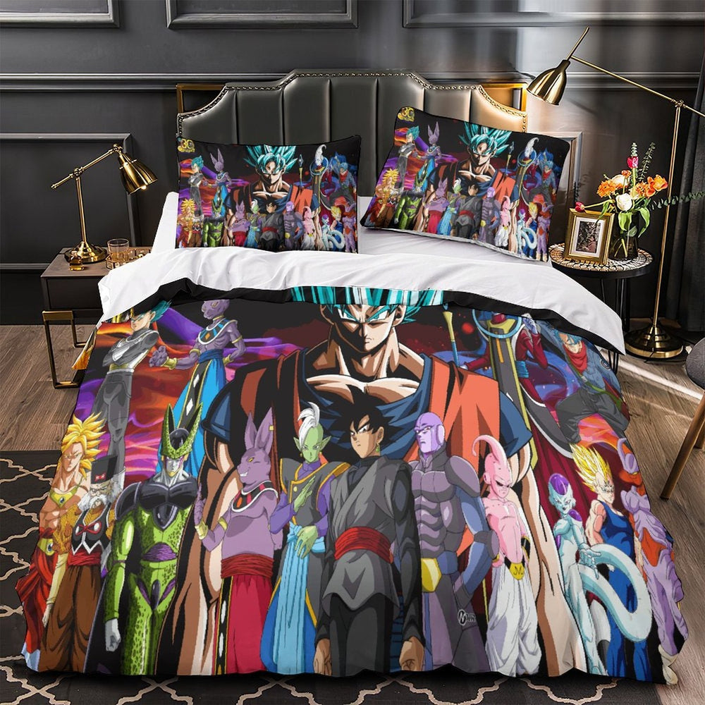 Dragon Ball Super Duvet Cover Bedding Set Without Filler (ONLINE ORDER ONLY)