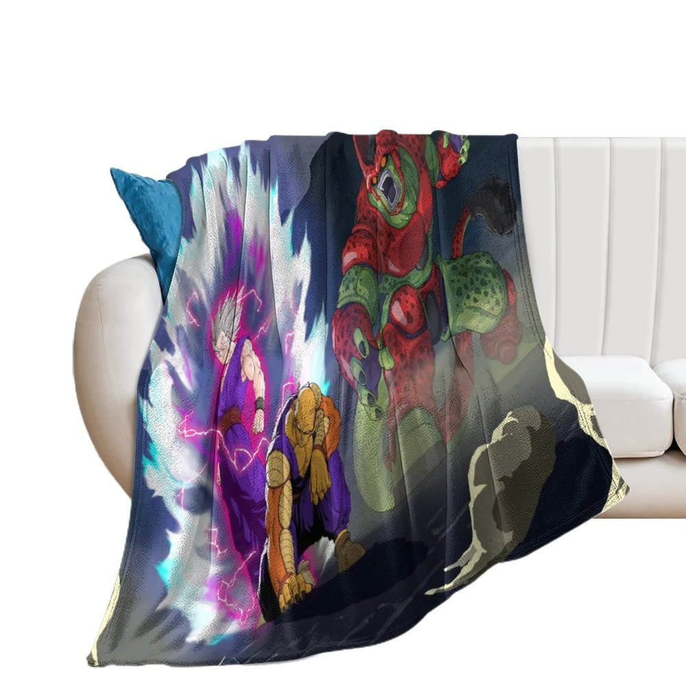Dragon Ball Super Super Hero Blanket Pattern Flannel Throw Room Decoration (Online Order Only)
