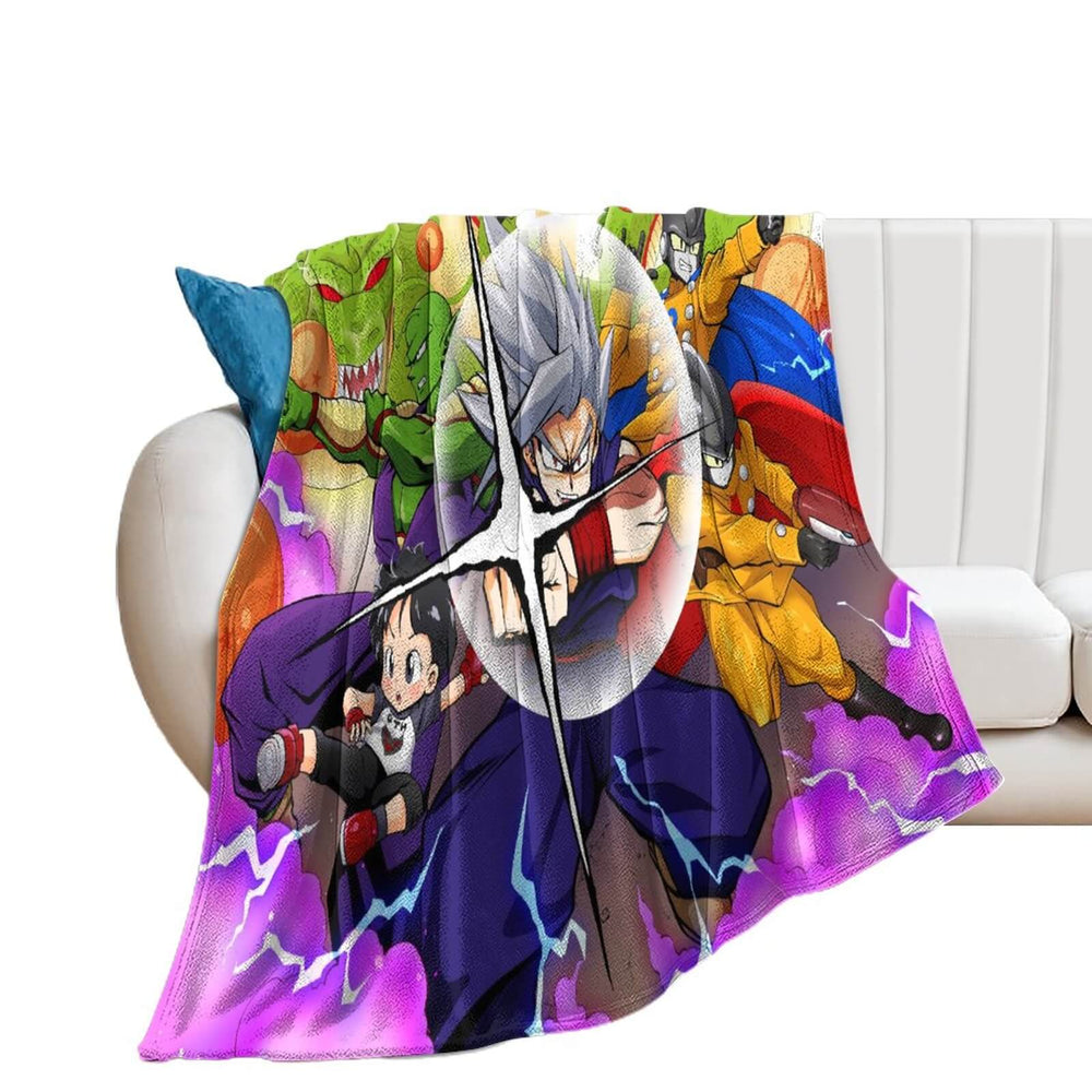 Dragon Ball Super Super Hero Blanket Pattern Flannel Throw Room Decoration (Online Order Only)
