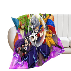 Dragon Ball Super Super Hero Blanket Pattern Flannel Throw Room Decoration (Online Order Only)