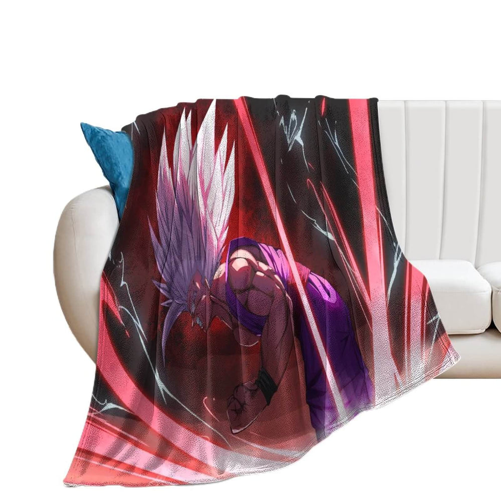 Dragon Ball Super Super Hero Blanket Pattern Flannel Throw Room Decoration (Online Order Only)