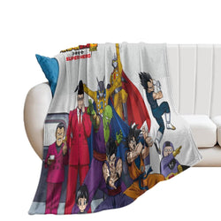 Dragon Ball Super Super Hero Blanket Pattern Flannel Throw Room Decoration (Online Order Only)