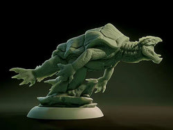 3D Printed Nafarrate Dragon Turtle Lovecraftian Bestiary 28 32 mm D&D (Online Only)
