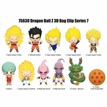 Dragon Ball Z Series 7 3D Foam Bag Clip Blind Bag (ONLINE ORDER ONLY)