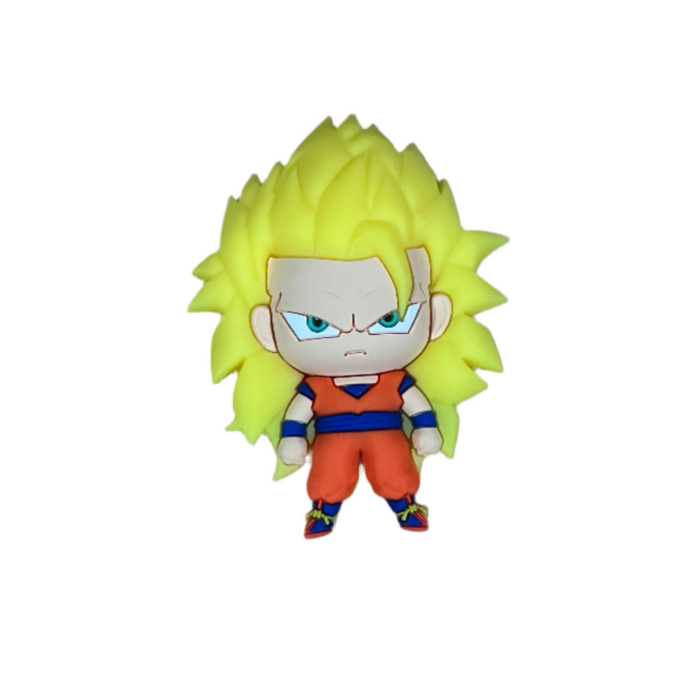 Dragon Ball Z Super Saiyan III Goku 3D Foam Magnet (Online Order Only)