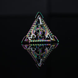 Pre-Order|| Dragonguard Hollow Metal Dice Set - Iridescent