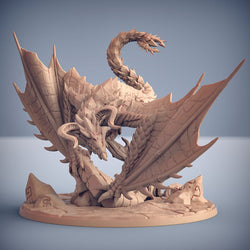 3D Printed Artisan Guild Dragonpeak Wyvern Dragonpeak Barbarians 28mm 32mm (Online Only)
