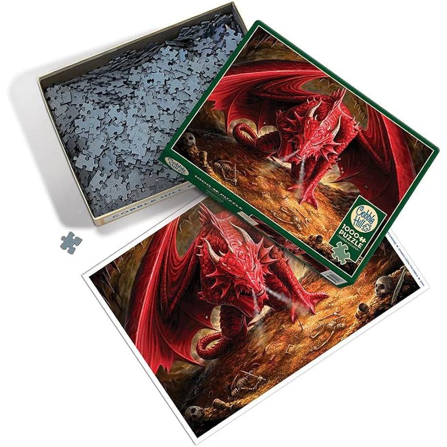 Dragon's Lair 1000 Piece Jigsaw Puzzle Cobble Hill (ONLINE ORDER ONLY)