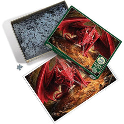 Dragon's Lair 1000 Piece Jigsaw Puzzle Cobble Hill (ONLINE ORDER ONLY)