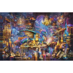 Dragon's Library 3000 Piece Jigsaw Puzzle Ravensburger