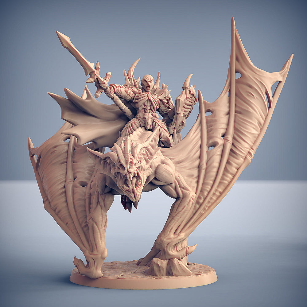 3D Printed Artisan Guild Drakenmir on Bloodhunter Dire Bat Soulless Vampires Set 28mm 32mm (Online Only)