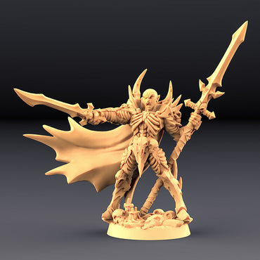 3D Printed Artisan Guild Drakenmir the Bonelord Soulless Vampires Set 28mm 32mm (Online Only)