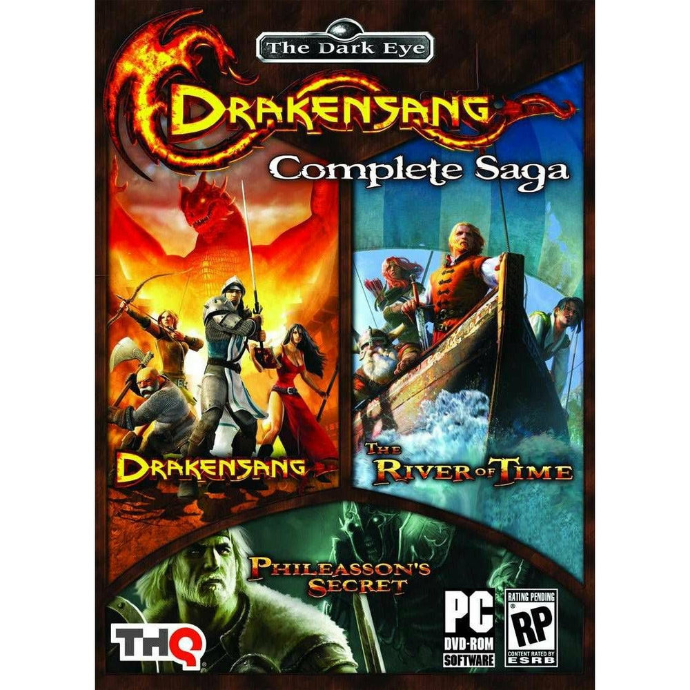 Drakensang RPG Saga: River of Time & Phileasson's Secret + Bonus (PC) - (NEW) (Online Order Only)