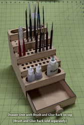 Drawer Add-On For Paint Brush and Glue Rack (Online Order Only) (Online Order Only)