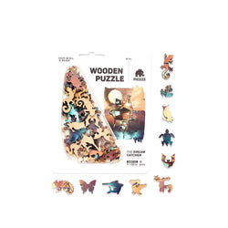 Dream Catcher 40 Piece Mini Wooden Jigsaw Puzzle Geek Toys (ONLINE ORDER ONLY)