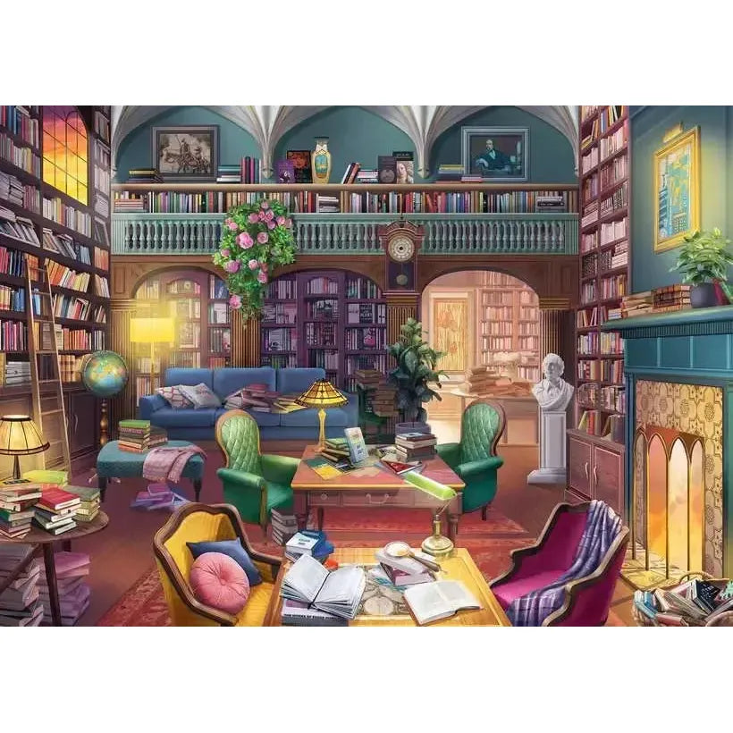 Dream  Library 500 Large Piece Jigsaw Puzzle Ravensburger