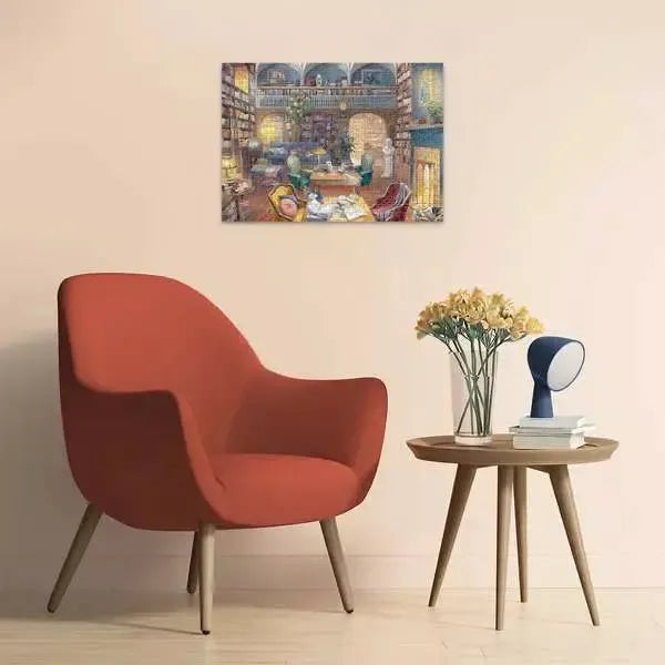 Dream  Library 500 Large Piece Jigsaw Puzzle Ravensburger